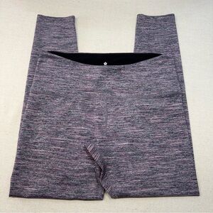 Tuff Athletics - Black, Purple & Pink Leggings - Size Medium